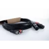 Cordial EU 3 FC XLR į RCA garso kabelis 3 m juodas 14853