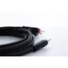 Cordial 14854 3,5 mm jack į 2x RCA audio Y-adapterio kabelis, 1 m, juodas