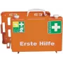 SÖHNGEN ERSTE-HILFE KOFFER DELUXE pirmosios pagalbos lagaminas DIN 13157 oranžinis ABS tvirtinamas prie sienos O301138