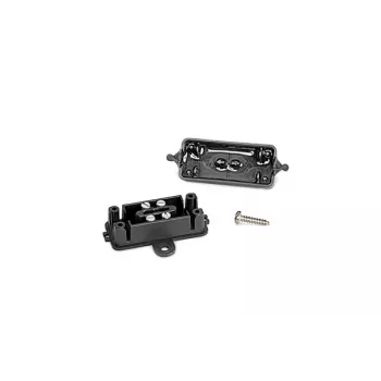 HellermannTyton 435-01650 HelaCon Easy 5 polių kištukinis laidų jungtis, juoda, 0,5-2,5 mm², 24 A, 450 V, be halogenų