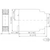 METZ CONNECT 1102830530 sąsajos relė, balta, 24 V DC, 2 CO, 8 A