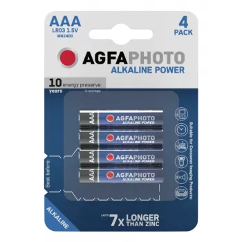 AGFAPHOTO šarminė baterija AAA LR03 1,5V Micro APAAAA