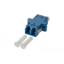 METZ CONNECT 15090074-I LC Duplex į SC Simplex hibridinis šviesolaidinis adapteris, vienmodis OS2, mėlynas