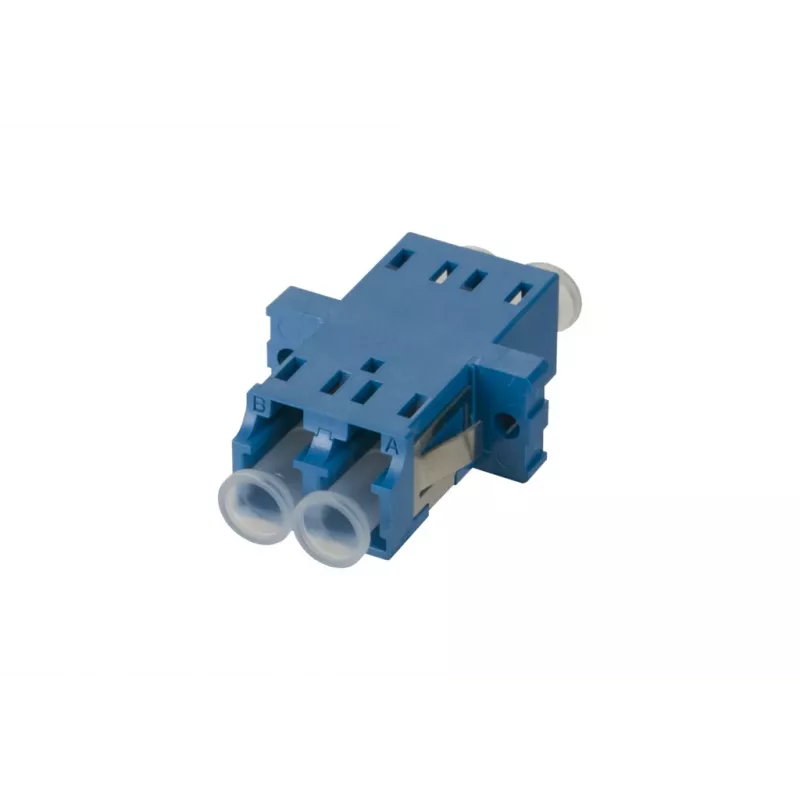 METZ CONNECT 15090074-I LC Duplex į SC Simplex hibridinis šviesolaidinis adapteris, vienmodis OS2, mėlynas