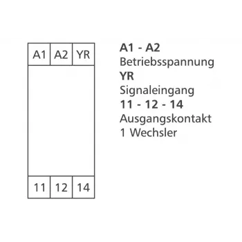 METZ CONNECT 1 kanalo sąsajos modulis be rankinio valdymo KRS-E06 (110655)