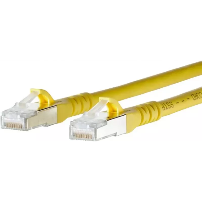 METZ CONNECT Cat.6A S/FTP komutacinis kabelis, RJ45 - RJ45, 0,75 m, pilkas, 10GBase-T 130845B077-E