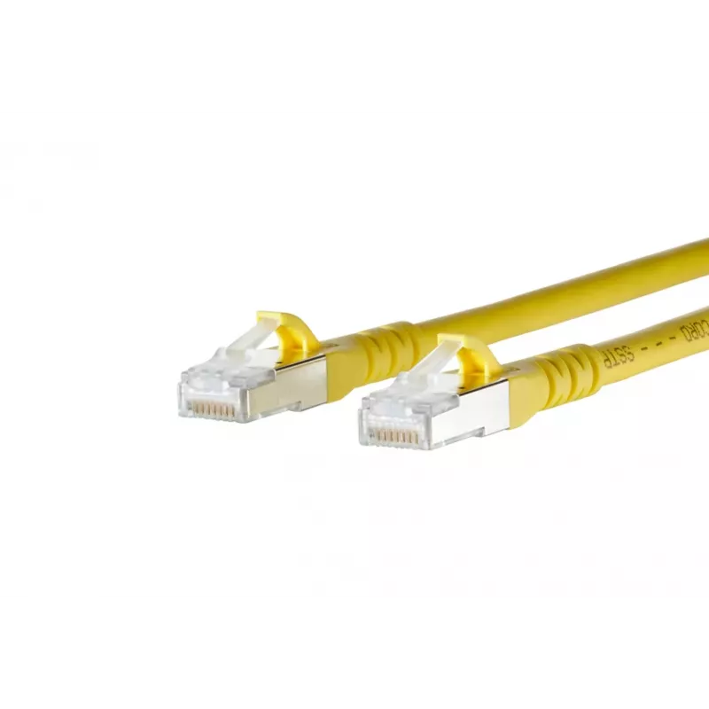 METZ CONNECT Cat.6A S/FTP komutacinis kabelis, RJ45 - RJ45, 0,75 m, pilkas, 10GBase-T 130845B077-E