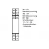 METZ CONNECT KRA-SR-F10/21 sąsajos relės modulis, 1 perjungimo kontaktas, 24 V DC ritė, 10 A, DIN bėgelis, pilkas 11070813