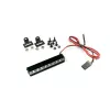 Absima 2320140 LED šviesos juosta 55 mm 5–7,4 V aliuminis RC modeliams
