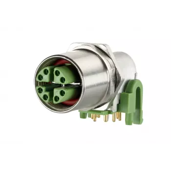 METZ Connect MMT471A315 8 polių PCB gnybtų blokas, 3,5 mm žingsnis, varžtinis sujungimas, žalias