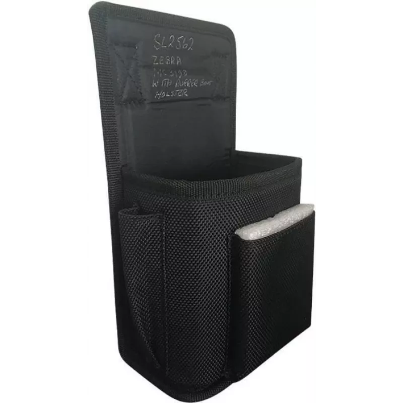 MAX MICHEL Zebra MC3300 skaitytuvo dėklas su guminiu apsauginiu apvalkalu, juodas 19-SL2562-01