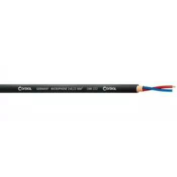 Cordial CPM 3 FM XLR mikrofono kabelis, 3 m, juodas, 11037