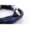Cordial 14770 Mono Jack Garso Kabelis 6,3mm TS - 6,3mm TS 5m Juodas/Mėlynas Tekstilinis