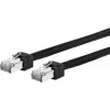 METZ CONNECT 13084V1500-E Cat6 S/FTP tinklo kabelis, RJ45, 1,5 m, juodas