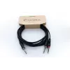 Cordial 14876 Audio Y-Adapter Cable 6,3 mm stereo jack į 2x 6,3 mm mono jack 1 m juodas