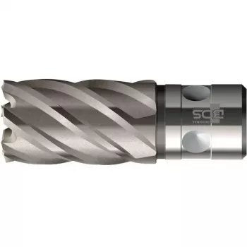 BDS KBK-F 015 HSS-Co 8% žiedinis grąžtas 15 mm skersmens, 35 mm gręžimo gylio, QuickIN kotas