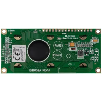 JOY-IT COM-OLED16X2 16x2 OLED ekrano modulis, baltas, I2C, SSD1306, suderinamas su Arduino ir Raspberry Pi