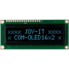JOY-IT COM-OLED16X2 16x2 OLED ekrano modulis, baltas, I2C, SSD1306, suderinamas su Arduino ir Raspberry Pi