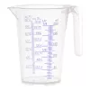Pressol 07 060 matavimo indas 0,25 L PP permatomas su snapeliu ir rankena