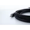 Cordial 14863 garso Y-adapterio kabelis, 3,5 mm TRS lizdas į 2x XLR male, 0,3 m, PVC, juodas