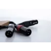 Cordial EY 0,3 m XLR Y-adapterio kabelis - 1x XLR lizdas į 2x XLR kištukus, juodas 14880