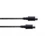 Cordial MIDI jungties kabelis 1,5 m juodas (14895)
