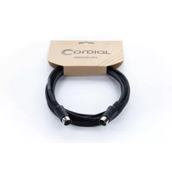 Cordial MIDI jungties kabelis 1,5 m juodas (14895)