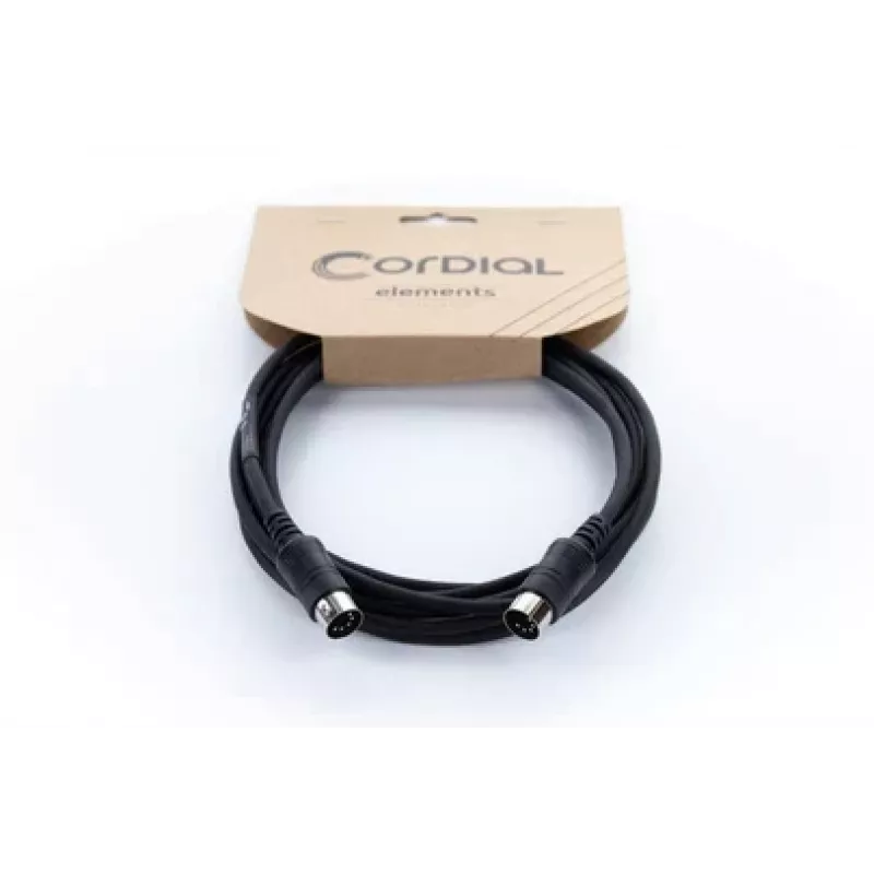 Cordial MIDI jungties kabelis 1,5 m juodas (14895)