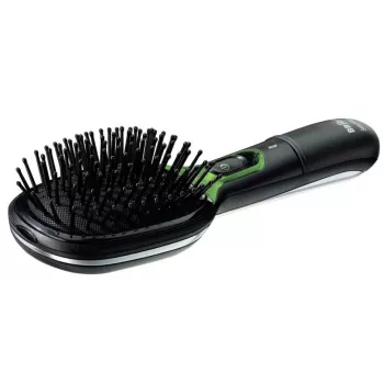 BRAUN BR 710 joninis plaukų šepetys su Iontec technologija, belaidis, juodas/sidabrinis