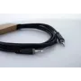 Cordial 14830 3,5 mm jack audio kabelis, 3 m, juodas, vytos poros, PVC