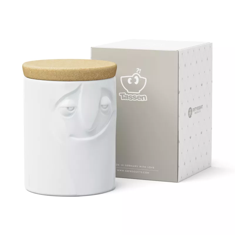 FIFTYEIGHT PRODUCTS Charmant porcelianinis laikymo indas 1700 ml, baltas