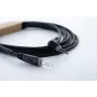 Cordial 14833 3,5 mm jack audio kabelis, 3 m, juodas PVC, susukta pora