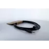 Cordial 14833 3,5 mm jack audio kabelis, 3 m, juodas PVC, susukta pora