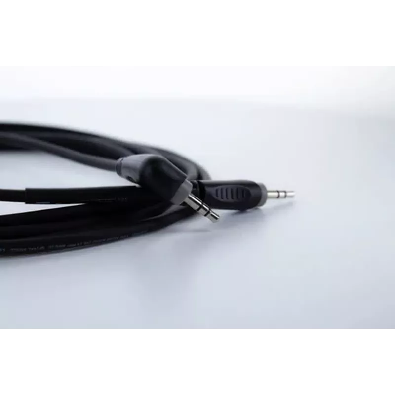 Cordial 14833 3,5 mm jack audio kabelis, 3 m, juodas PVC, susukta pora