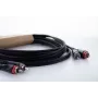 Cordial 14835 RCA audio kabelis 1m juodas Twin PVC