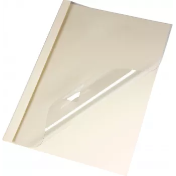 LMG termo įrišimo viršeliai A4 smėlio spalvos lino 3 mm nugarėlė, 50 vnt. BMDLEM-BEIG-R3