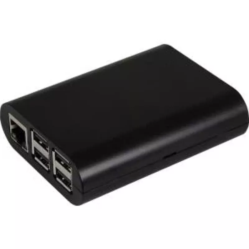 Raspberry Pi 2 / Pi B+ korpusas juodas (rb-case+04b)