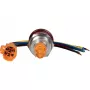 JOY-IT Button22NA-01 avarinio sustabdymo mygtukas, mechaninis fiksavimas, raudonas/žalias, Ø22 mm, IP67, IK10