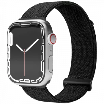 VONMÄHLEN Fitness Loop 2 išmaniojo laikrodžio dirželis Apple Watch 40/41/42mm, juodas