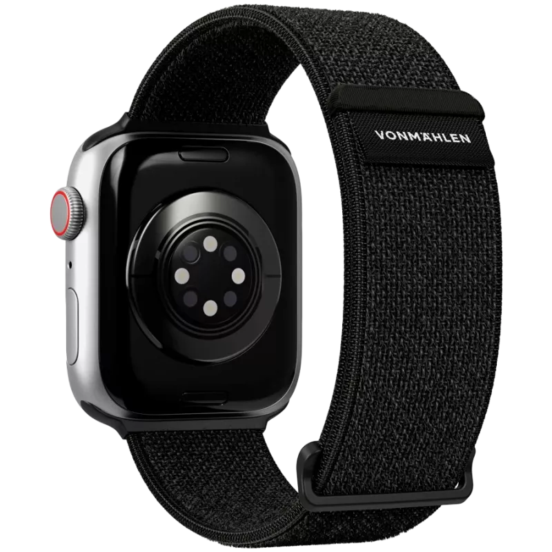 VONMÄHLEN Fitness Loop 2 išmaniojo laikrodžio dirželis Apple Watch 40/41/42mm, juodas