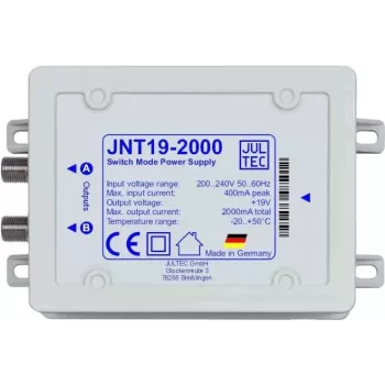 Jultec JNT-19-2000 19V 2A maitinimo šaltinis JRM multiswitch - juodas