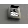 M-E MODERN-ELECTRONICS VDV-2020 A vaizdo durų domofonas su RFID, laidinis, antracito spalvos lauko blokas (41267)