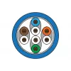 METZ CONNECT 1308450344-E Cat6a S/FTP tinklo pataisos kabelis, 0,3 m, mėlynas