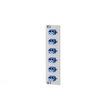 METZ BTR 15024A7406-E OpDAT REGpro priekinis skydelis 3HE 7TE 6xLC-D SM (Ceramic Blue)
