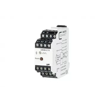 METZ CONNECT DRIW-E16 galios relė 4PDT 16A 24V DC juoda-balta 1101500522
