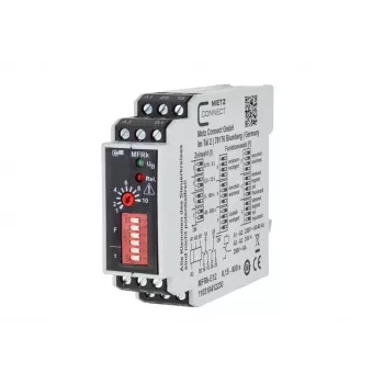 METZ CONNECT MFRk-E12 daugiafunkcė laiko relė 0,15-800s, 24-240V AC/DC, 1 CO 110310412230