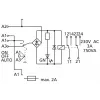 METZ CONNECT KRA-S-F10/21-21 galios relė su 2 perjungimo kontaktais, 10 A, 21 V DC, pilka, 11070713
