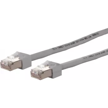 METZ CONNECT 13084U1033-E Cat6 S/FTP tinklo kabelis, 1 m, pilkas