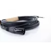 Cordial EM 5 MP XLR į 6,3 mm mono jack garso kabelis, 5 m, juodas, 14753