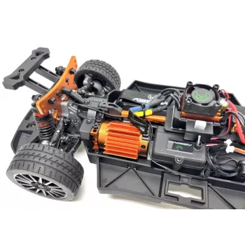 Absima Speed Demon 1:12 Rally Car 4WD Brushless RTR RC modelis baltas, 70 km/h